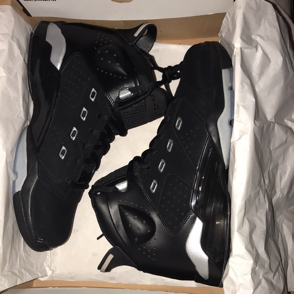Nike air Jumpman Jordan 6-17-23 black/black metallic silver size 12 New in box - Picture 2 of 15